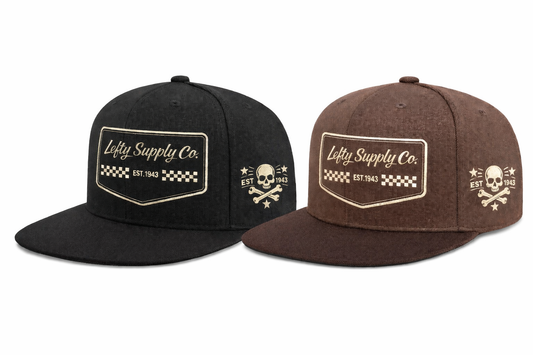 The Lefty finish line hat