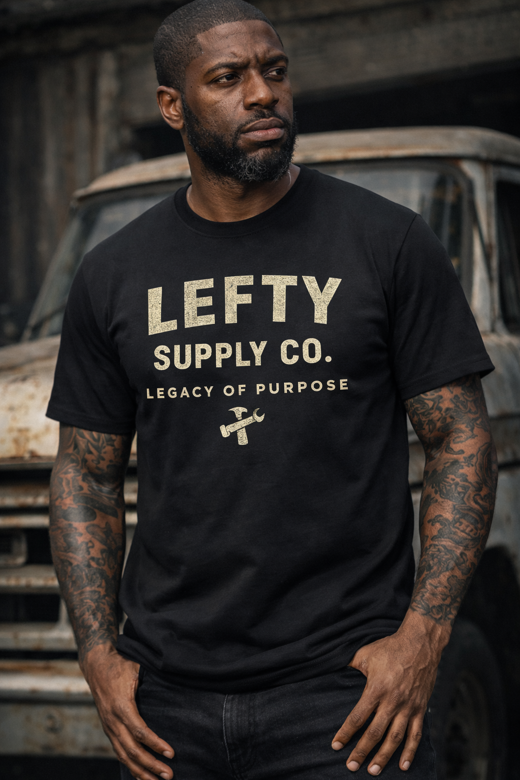LEFTY SUPPLY CO. Tee — Legacy of Purpose