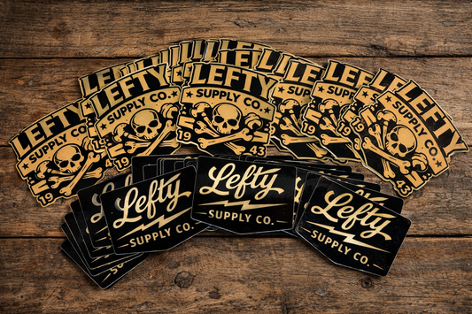 Lefty supply co sticker pack