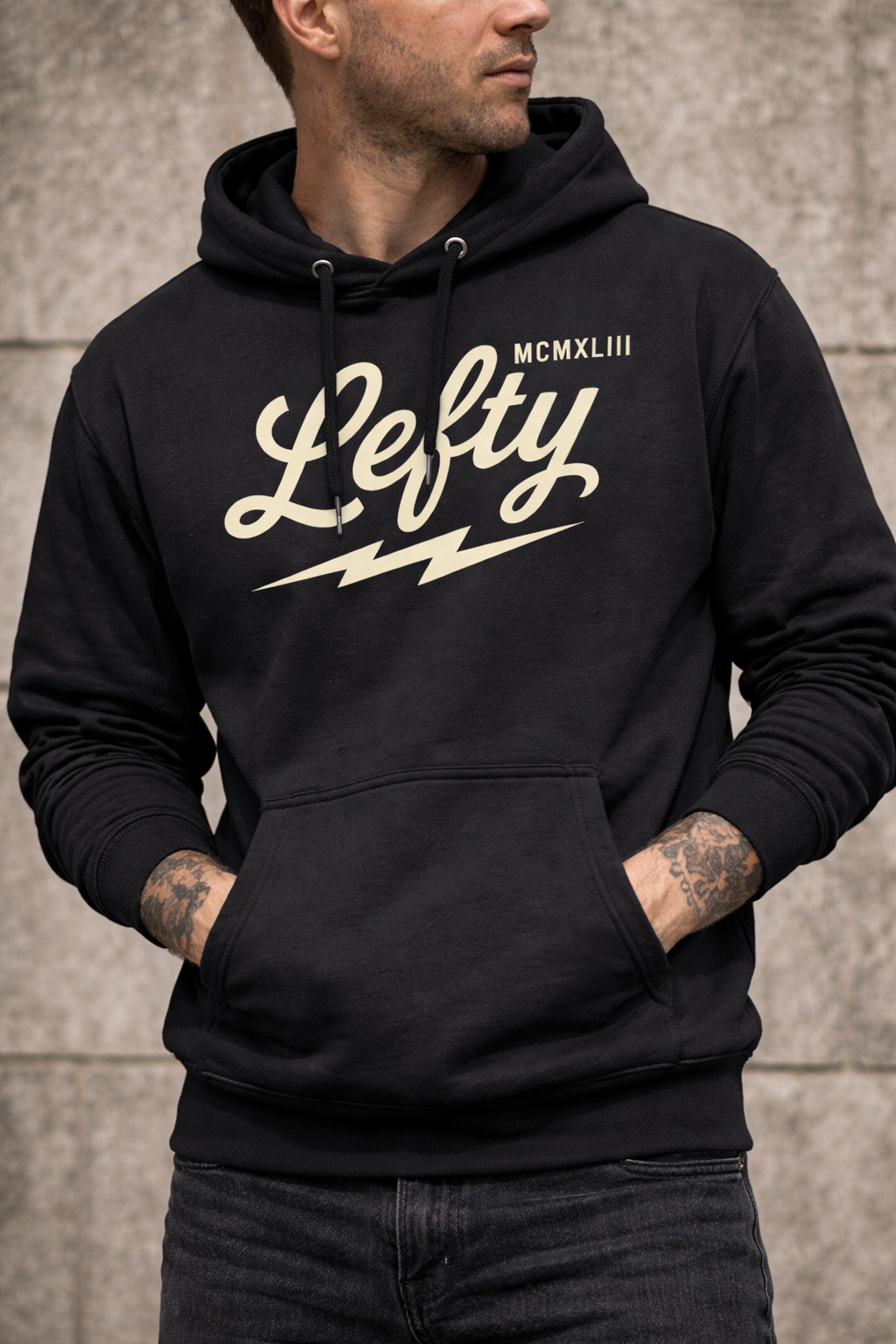 LEFTY SCRIPT HOODIE