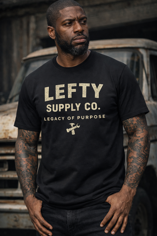 LEFTY SUPPLY CO. Tee — Legacy of Purpose